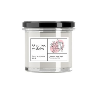 Aroma Home Craft Sojakaars Glühwein in een potje 230 ml