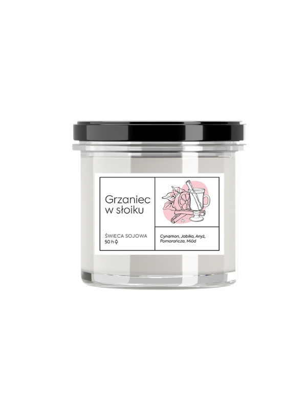 Aroma Home Craft Soy candle Mulled wine in a jar 230 ml