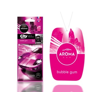 Aroma Car City Bubble Gum autogeurhanger, 1 stuk