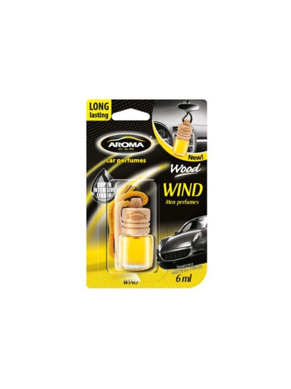 Aroma Car Wood Auto luchtverfrisser Wind 6 ml