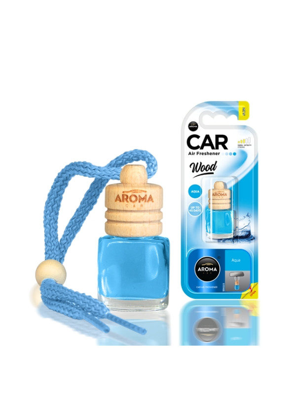 Aroma Car Wood Aqua autoluchtverfrisser 6 ml