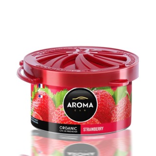 Aroma Car Organic Autoluchtverfrisser Strawberry 40 gr