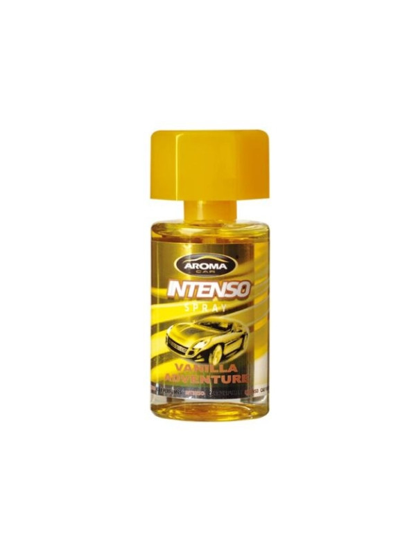 Aroma Car Intenso Auto luchtverfrisser in de vorm van een spray Vanilla Adventure 50 ml