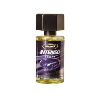 Aroma Car Intenso Auto luchtverfrisser in de vorm van een Black Jack spray 50 ml