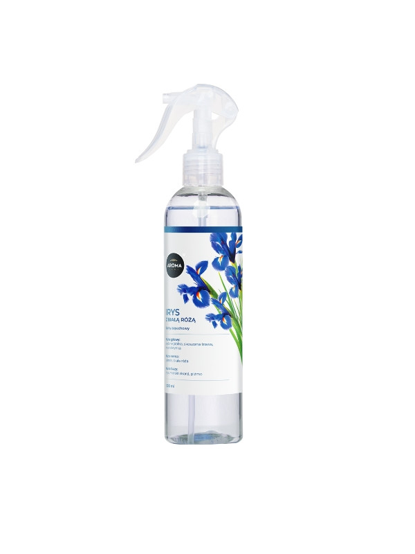 Aroma Home Spray luchtverfrisser Irys met Witte Roos 300 ml