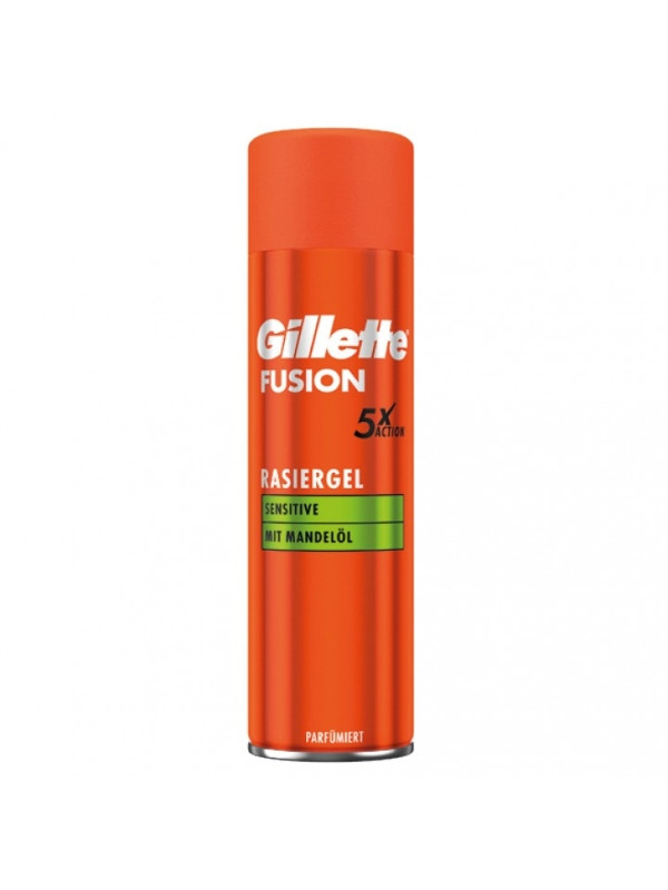 Gillette Fusion Sensitive scheergel 200 ml