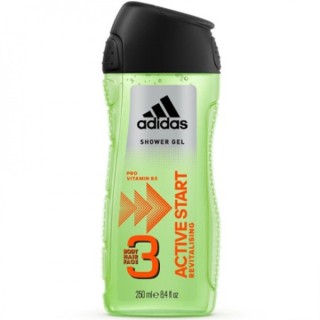 Adidas Shower gel for men 3in1 Active Start 250 ml