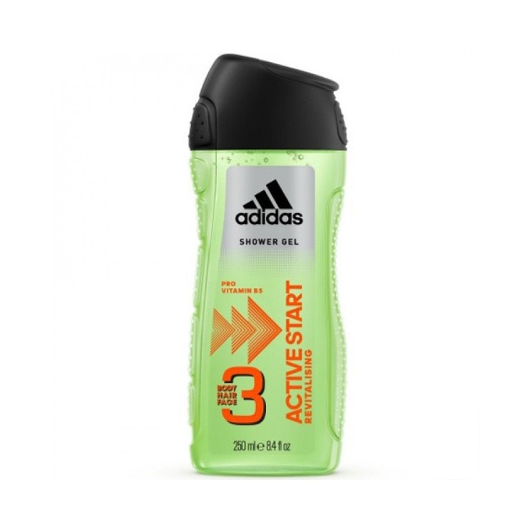 Adidas Shower gel for men 3in1 Active Start 250 ml