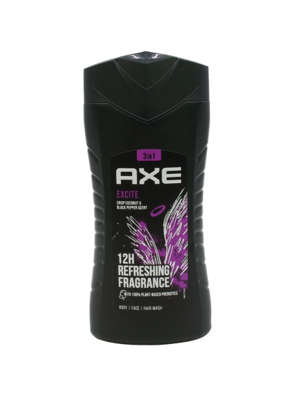 Axe Douchegel voor mannen Excite 250 ml