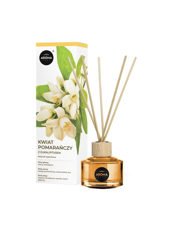 Aroma Home One Line Combo Orangenblüte mit Eukalyptus-Duftstäbchen 100 ml