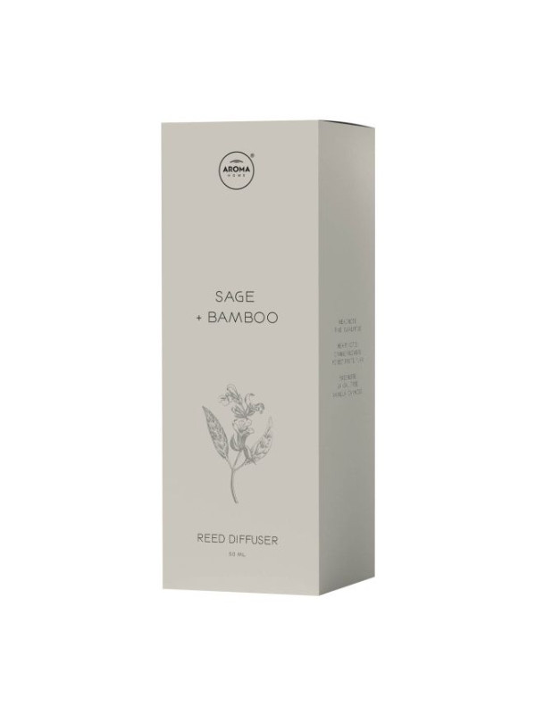 Aroma Home Simplicity Series Salie en Bamboe geurstokjes 150 ml