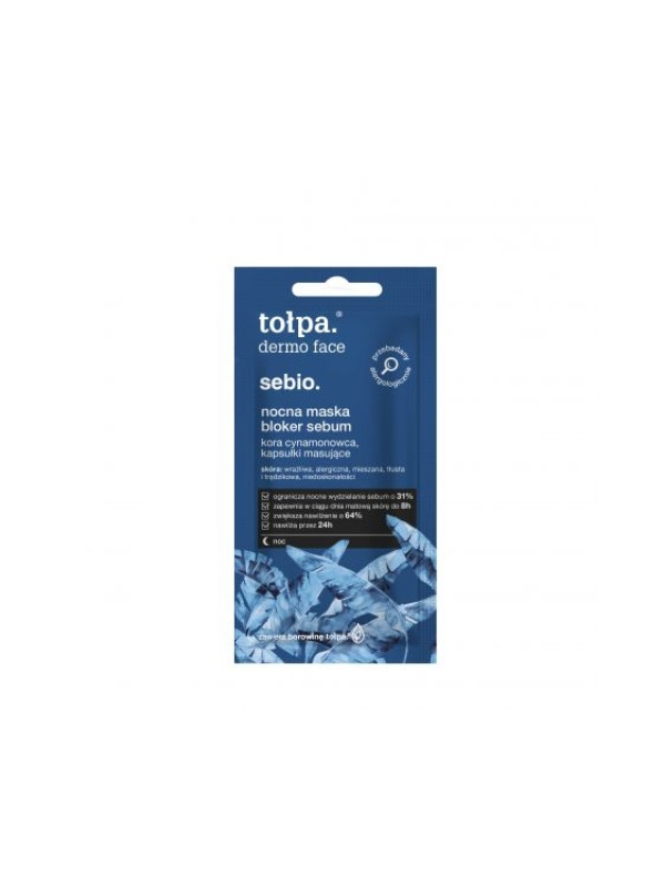 Tołpa Dermo Face Sebio. night Face mask Sebum blocker 8 ml