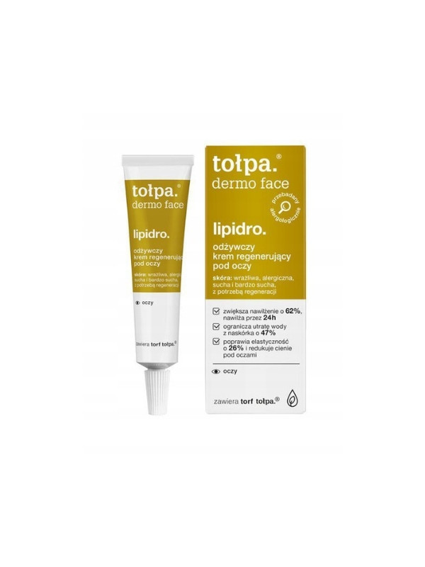 Tołpa Dermo Face Lipidro. Voedende Regenererende Oogcrème 10 ml