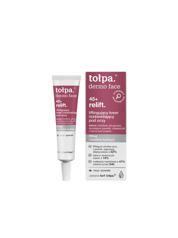 Tołpa Dermo Face 45+ Relift. Liftende Verhelderende Oogcrème 10 ml