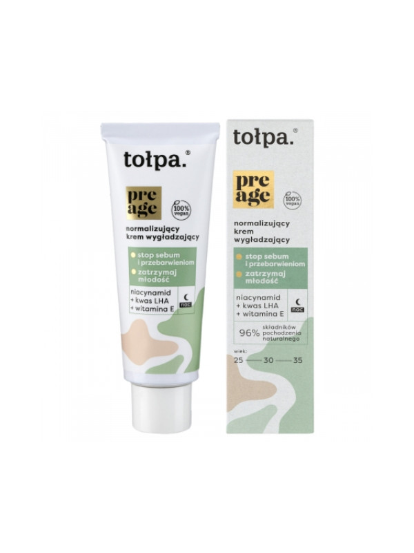 Tołpa Pre Age Normalizing Smoothing face cream for the night 50 ml