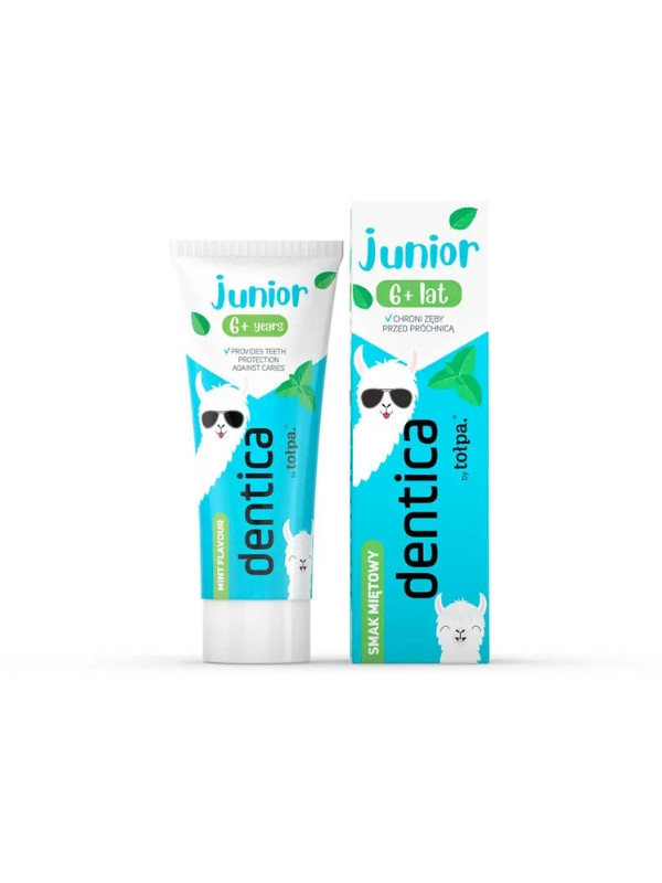 Tołpa Dentica Junior Tandpasta voor kinderen 6+ mint 50 ml