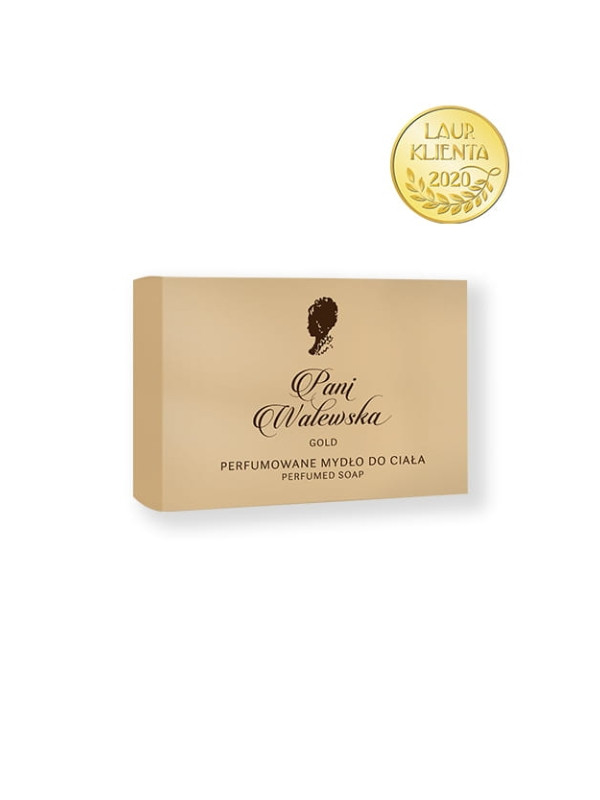 Pani Walewska perfumed body soap in a bar Gold 100 g