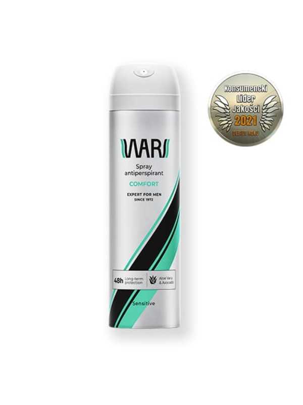 Wars Expert for Men Antitranspirant Spray Comfort Aloe & Avocado 150 ml