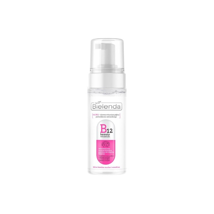 Bielenda B12 Beauty Vitamin Cleansing gezichtsreinigingsschuim 150 ml