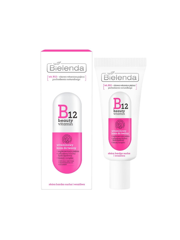 Bielenda B12 Beauty Vitamine gezichtscrème 50 ml