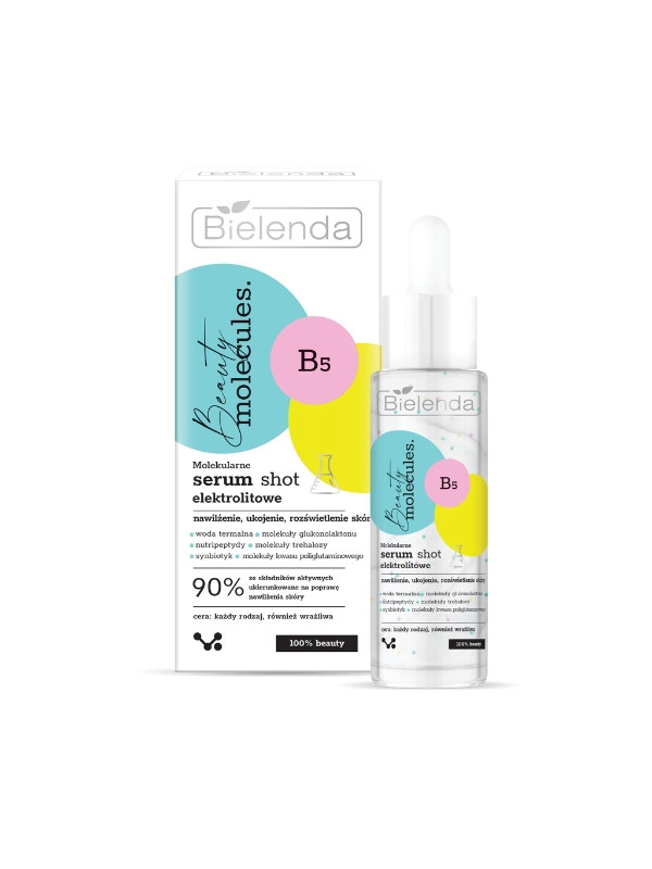 Bielenda Beauty Molecules moleculair elektrolyt Serum -shot 30 g