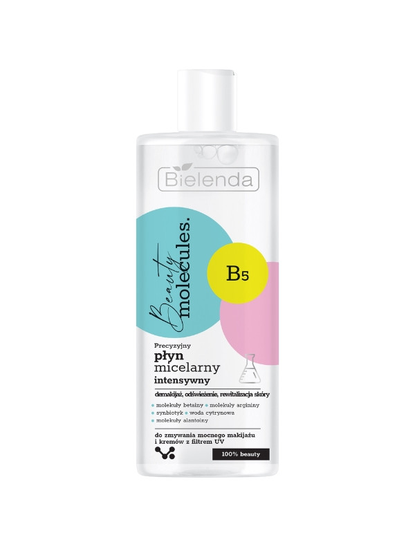 Bielenda Beauty Molecules precise micellar liquid for the face intensive 500 ml