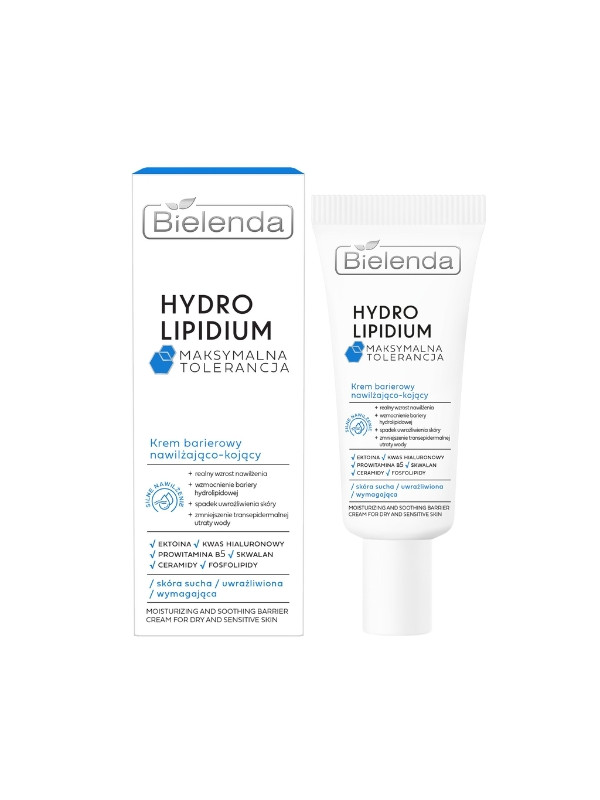 Bielenda Hydro Lipidium moisturizing and soothing Barrier face cream 50 ml