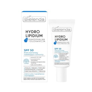 Bielenda Hydro Lipidium moisturizing and protective Face cream SPF50 barrier 30 ml