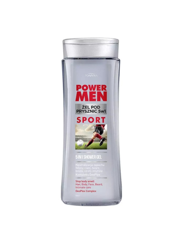 Joanna POWER MEN Douchegel 5in1 SPORT complex DeoPlex 300 ml