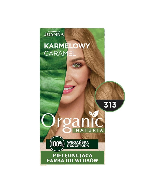 Joanna Naturia Organic Vegan Hair dye /313/ Caramel