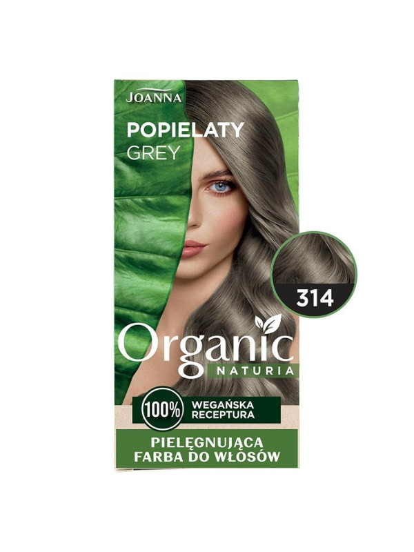 Joanna Naturia Organic Vegan Haarverf /314/ Grijs