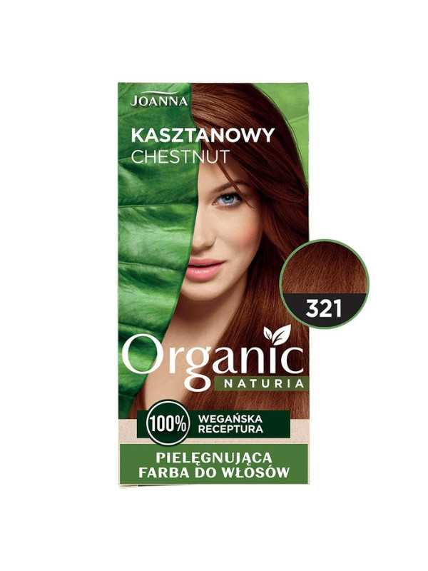 Joanna Naturia Organic Vegan Haarverf /321/ Kastanje