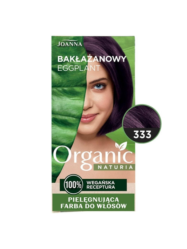 Joanna Naturia Organic Vegan Haarverf /333/ Aubergine