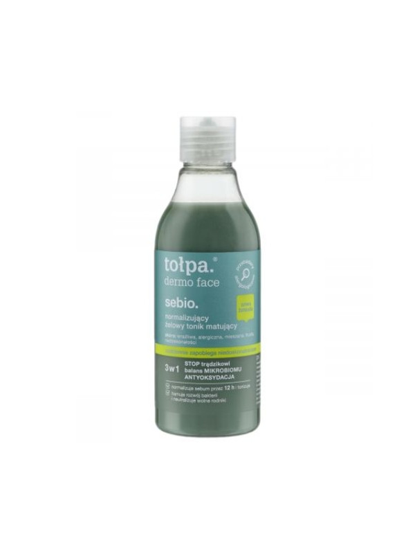 Tołpa Dermo Face Sebio. normalizing gel face tonic mattifying 200 ml