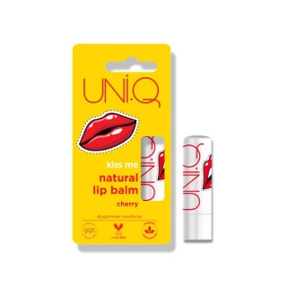 4Organic UNI.Q Kiss me natural Cherry lip balm 5 g