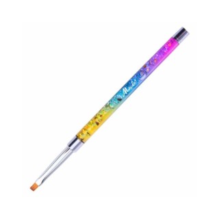 MollyLac ovale gelkwast /2/ Rainbow 1 stuk