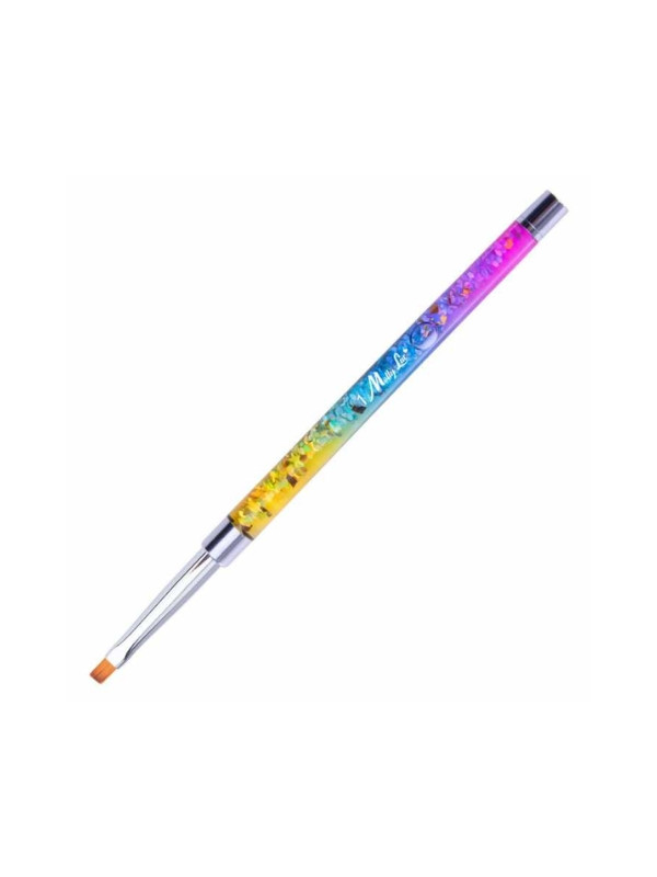 MollyLac ovale gelkwast /2/ Rainbow 1 stuk