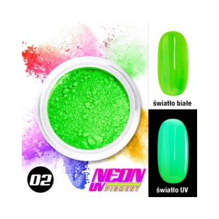 MollyLac Neon UV-nagelpoeder /02/ 0,06 g