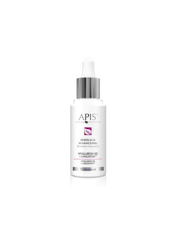 Apis Revolution im feuchtigkeitsspendenden Hyaluron 4D + Lingostem Gesichtskonzentrat 30 ml