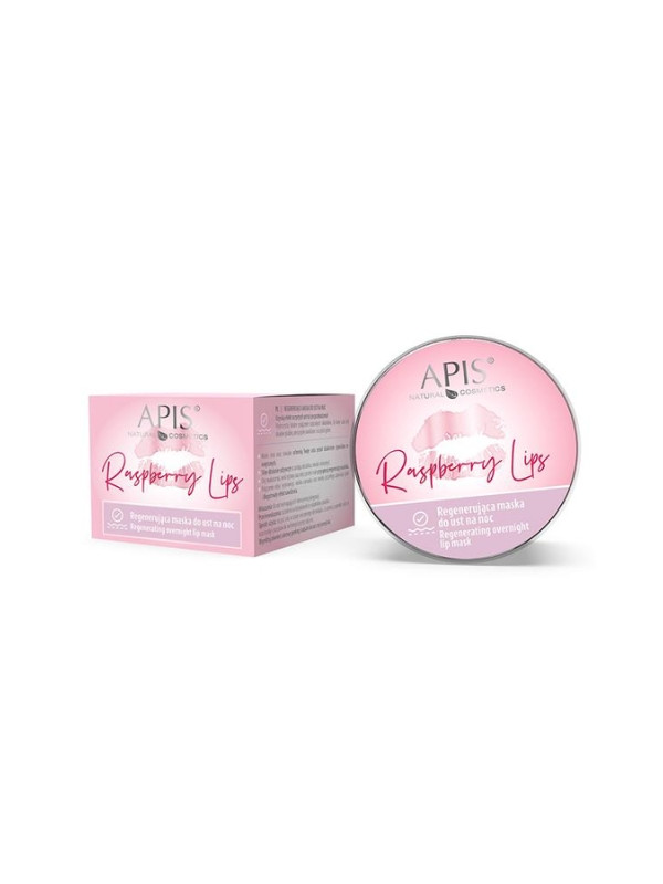 Apis Raspberry Lips regenererend nachtelijk lipmasker 10 ml