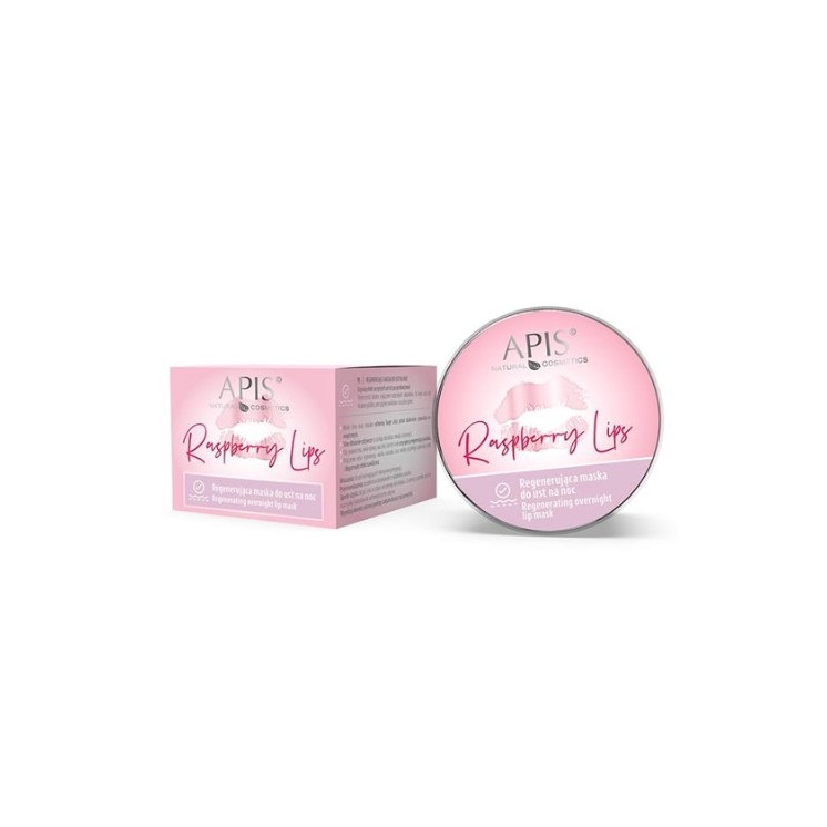 Apis Raspberry Lips regenerating overnight lip mask 10 ml