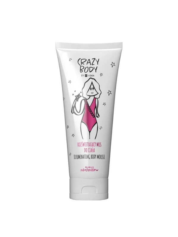 HiSkin Crazy Body verhelderende lichaamsmousse Marshallow 250 ml