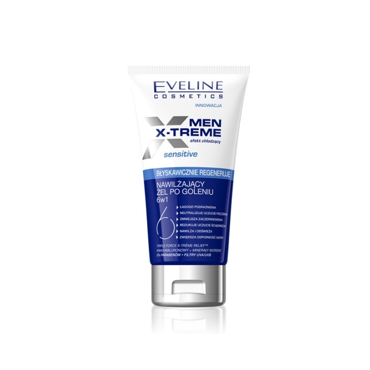 Eveline Men X-Treme 6in1 Matt Moisturizing Face Wash Gel 150 ml