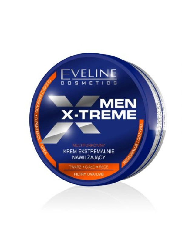 Eveline Men X-Treme extreem hydraterende crème voor lichaam, gezicht en handen 200 ml