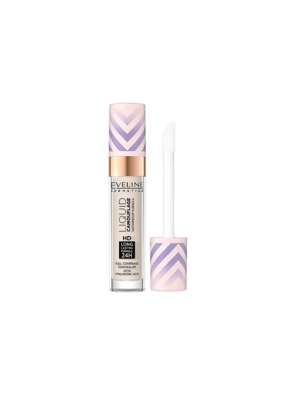 Eveline Liquid Camouflage wasserfester Camouflage-Concealer /01/ Light Porcelain 7 ml