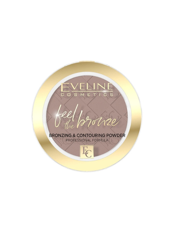 Eveline Feel The Bronze bronzing- en contouring gezichtspoeder /01/ Milky Way