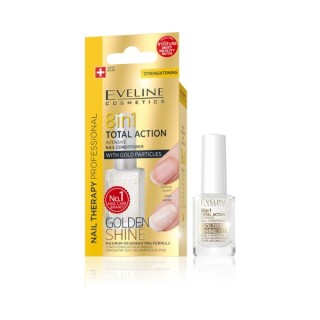 Eveline Professional Nail Therapy Total Action 8in1 Golden shine nagelconditioner