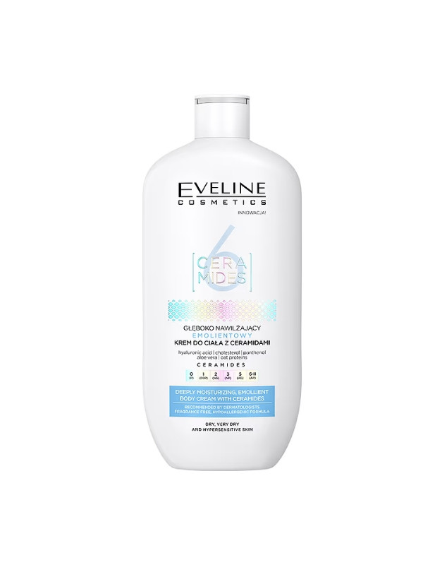 Eveline 6 CERAMIDES verzachtende Bodycrème diep hydraterende 350 ml