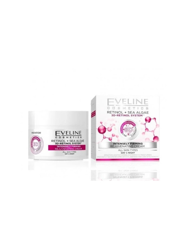 Eveline Retinol & Sea Algae verjongend Intensief verstevigende gezichtscrème 50 ml