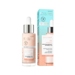 Eveline Serum Shot energizing Treatment for the skin around the eyes 5 % Caffeine 30 ml